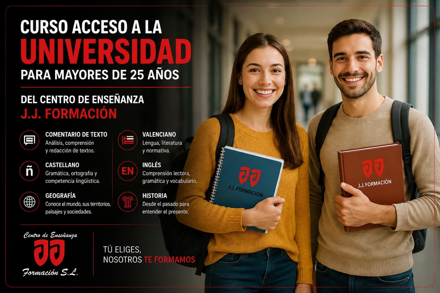Acceso a la Universidad para mayores de 25 años