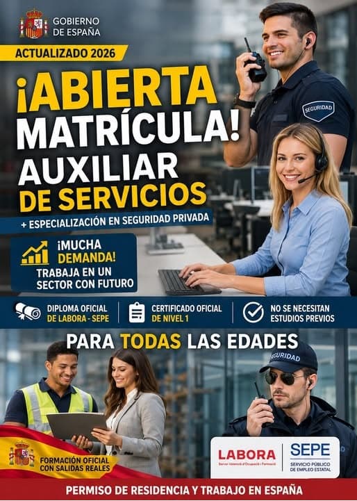 Certificado de Profesionalidad ADGG0408 — Operaciones auxiliares de servicios administrativos